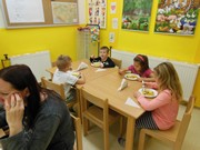 Zelenina Bonduele, ve školce vaří pan Uher Lukáš